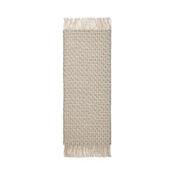 Ferm Living Udo L�ber 80x200 cm Off-white/Sort