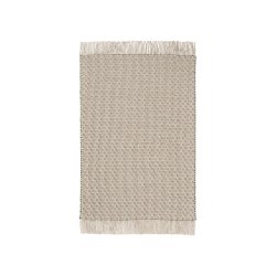 Ferm Living Udo T�ppe 170x240 cm Off-white/Sort