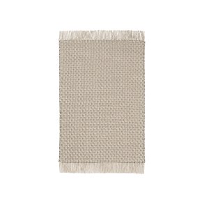 Ferm Living Udo T�ppe 170x240 cm Off-white/Sort