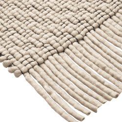Ferm Living Udo T�ppe 200x300 cm Off-white/Sort