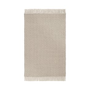 Ferm Living Udo T�ppe 200x300 cm Off-white/Sort