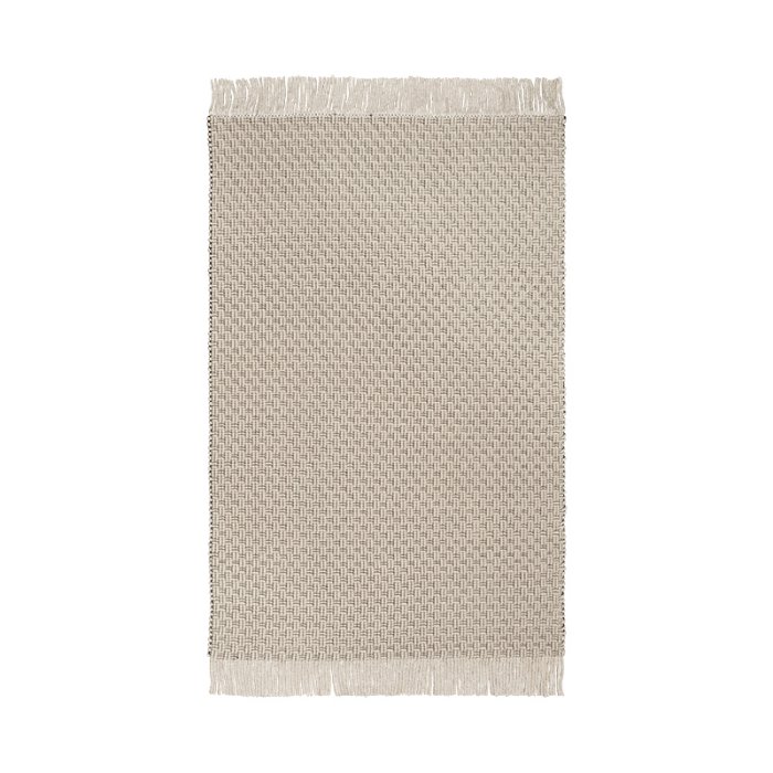 Ferm Living Udo T�ppe 200x300 cm Off-white/Sort