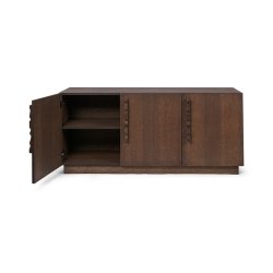 Ferm Living Unda Sideboard Sknk Dark Stained