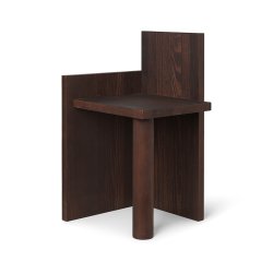 Ferm Living UTA Piece Mrkbejdset