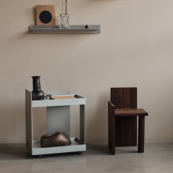 Ferm Living UTA Piece Mrkbejdset