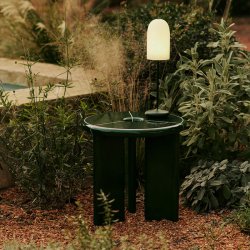 Ferm Living x Utzon Deya Sidebord 47 cm Mrkegrn