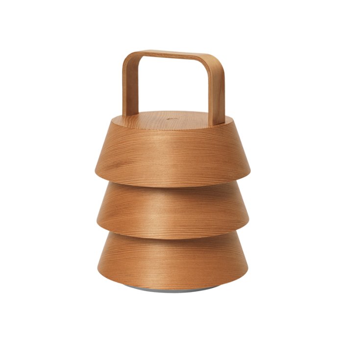 Ferm Living x Utzon Luver Brbar Bordlampe Natur