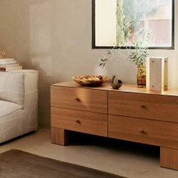 Ferm Living x Utzon Oeste Bordlampe Sand