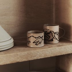 Ferm Living x Utzon Vuelo Krus Cream