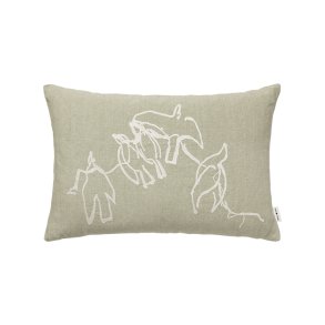 Ferm Living x Utzon Vuelo Pude 40x60 cm Natur Elm Green