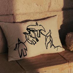 Ferm Living x Utzon Vuelo Pude 40x60 cm Natur