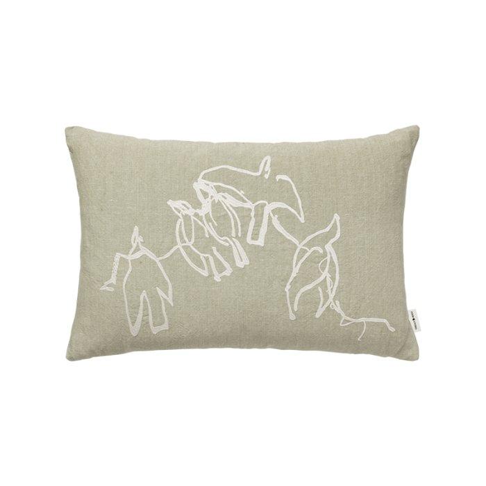 Ferm Living x Utzon Vuelo Pudebetrk 40x60 cm Elm Green