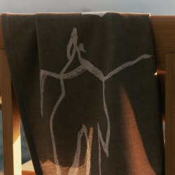 Ferm Living x Utzon Viskestykke Sugar Kelp/Off-white