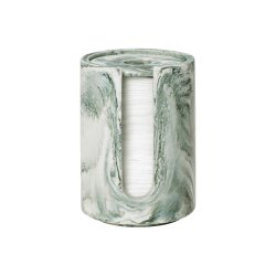 Ferm Living Mist Vatrondel Holder Emerald Off-white