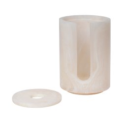 Ferm Living Mist Vatrondel Holder Pearl