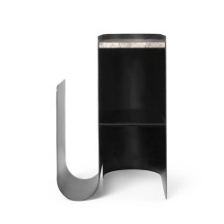 Ferm Living Vault Side Table - Sort