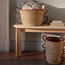 Ferm Living Verso Kurve 2 stk. - Brick