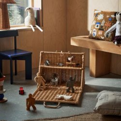 Ferm Living Village Pude 40x40 cm Sugar Kelp