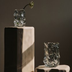 Ferm Living Virelle Vase H18 cm Clear