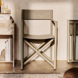 Ferm Living Voya Folding Chair Klapstol Cashmere