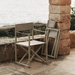 Ferm Living Voya Folding Chair Klapstol Cashmere