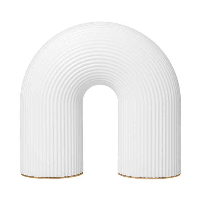 Ferm Living Vuelta Udend�rs B�rbar Lampe H25 cm Hvid