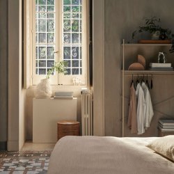 Ferm Living Vulca Vase Medium - Off-White Stone