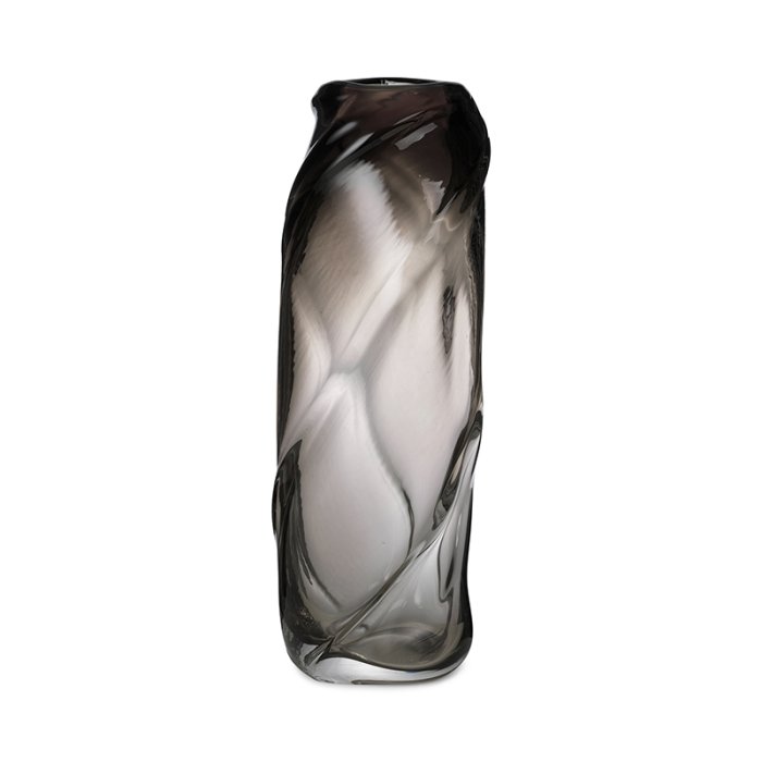 Ferm Living Water Swirl Vase - Hj - Smoked Grey