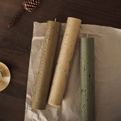 Ferm Living Mura Kalenderlys Ash Brown