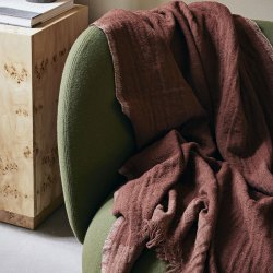 Ferm Living Weaver Tppe Red Brown