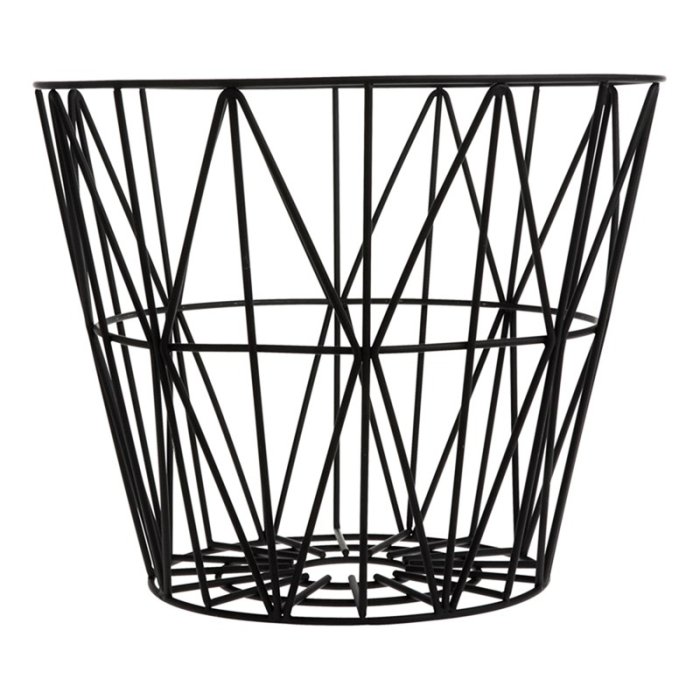 Ferm Living Wire Basket Large - Sort