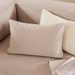 Ferm Living Clean Cushion - Uld Boucle - Natural 