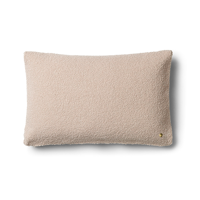 Ferm Living Clean Cushion - Uld Boucle - Natural 
