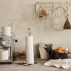 Ferm Living Curvature Kkkenrulleholder - Messing