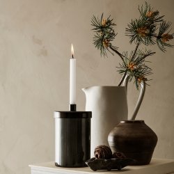 Ferm Living Oyster Bowl - Black Brass