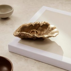 Ferm Living Oyster Bowl - Brass