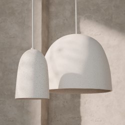 Ferm Living Speckle Pendel - Small - Off-White