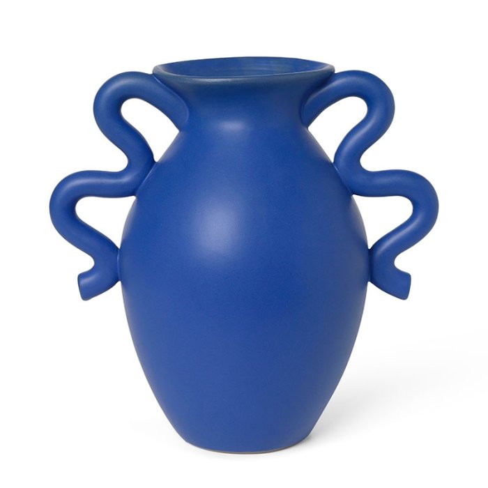 Ferm Living Verso Vase - Lysebl 