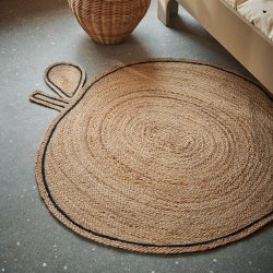 Ferm Living Jute Tppe - ble