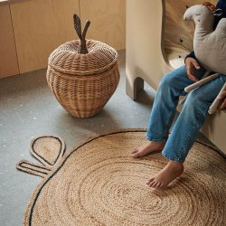 Ferm Living Jute Tppe - ble