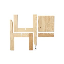 Ferm Living Ark Spisebordsstol - Ask