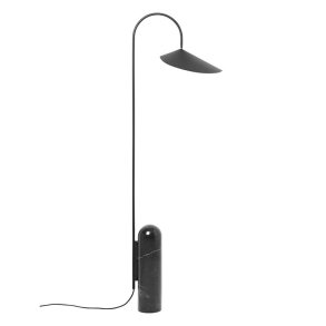 Ferm Living - Arum Gulvlampe - Sort