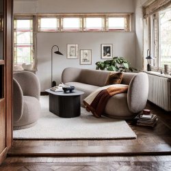 Ferm Living - Arum Gulvlampe - Sort