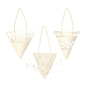 Ferm Living Christmas Paper Cones - Papir Krmmerhuse - St á 3 stk.