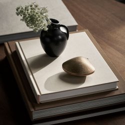 Ferm Living Clam Lysestage - Messing