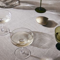 Ferm Living Clam Lysestage - Messing