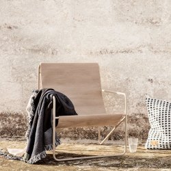 Ferm Living Desert Lounge Stol - Cashmere