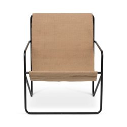 Ferm Living Desert Lounge Stol - Sort