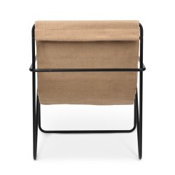 Ferm Living Desert Lounge Stol - Sort