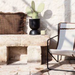 Ferm Living Desert Lounge Stol - Sort